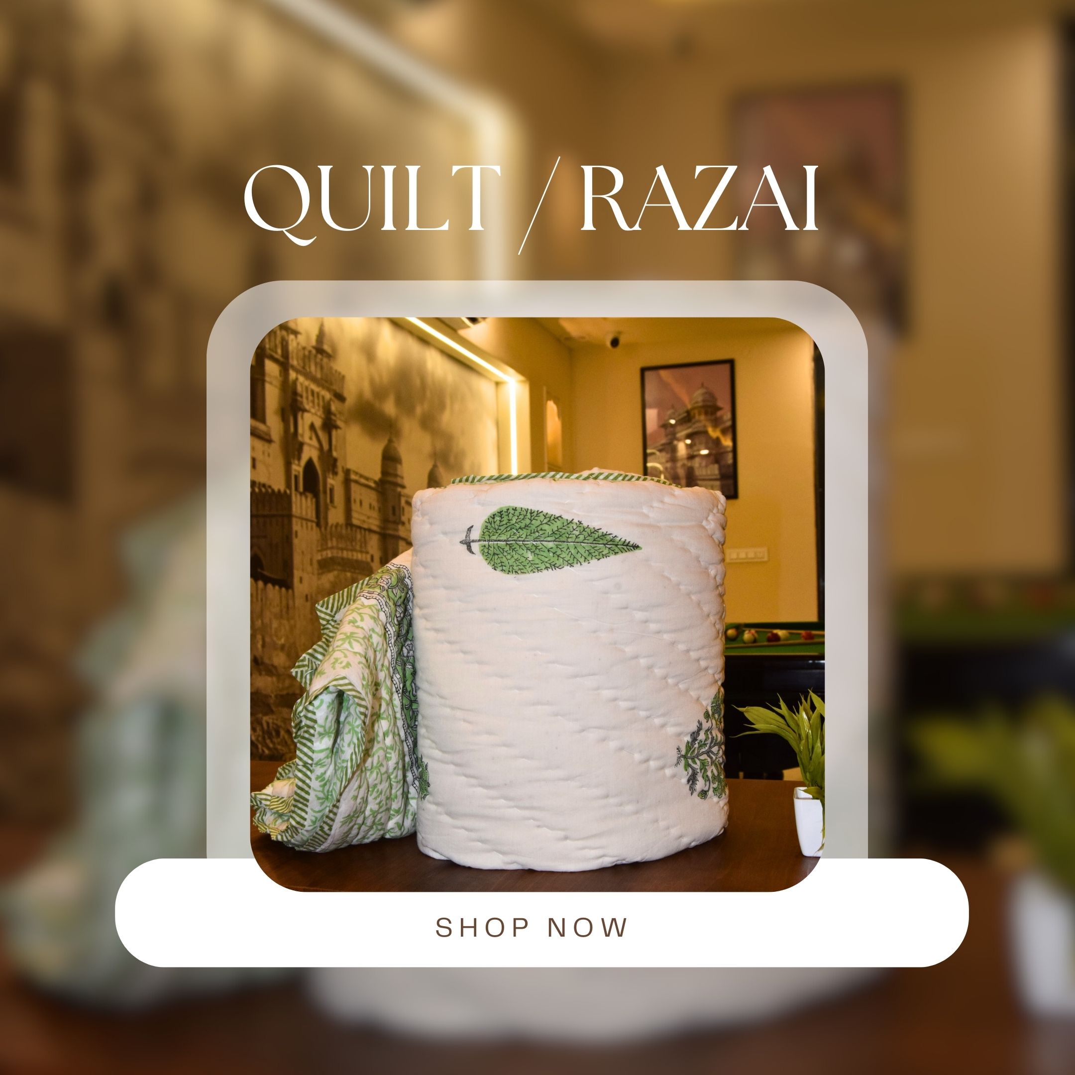 Organic Muslin Cotton Quilts