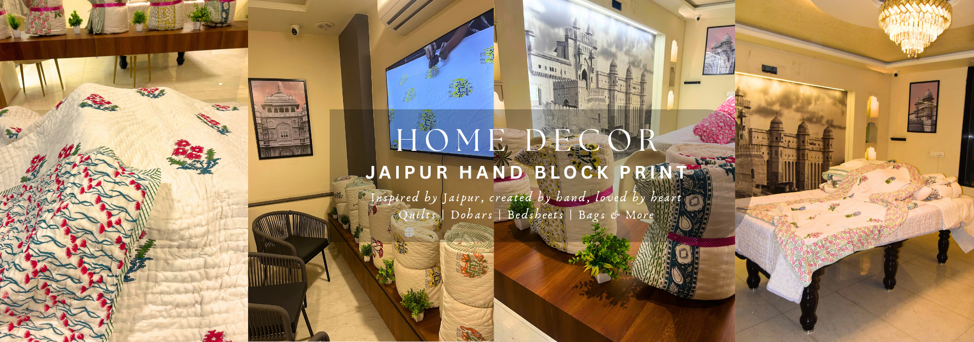 Traditional Jaipuri Hand Block Print Fabrics & Ethnic Wear