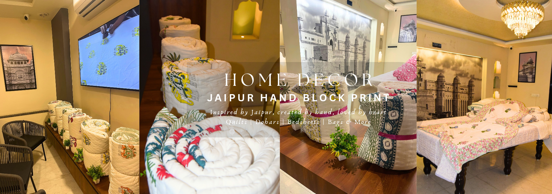 Traditional Jaipuri Hand Block Print Fabrics & Ethnic Wear