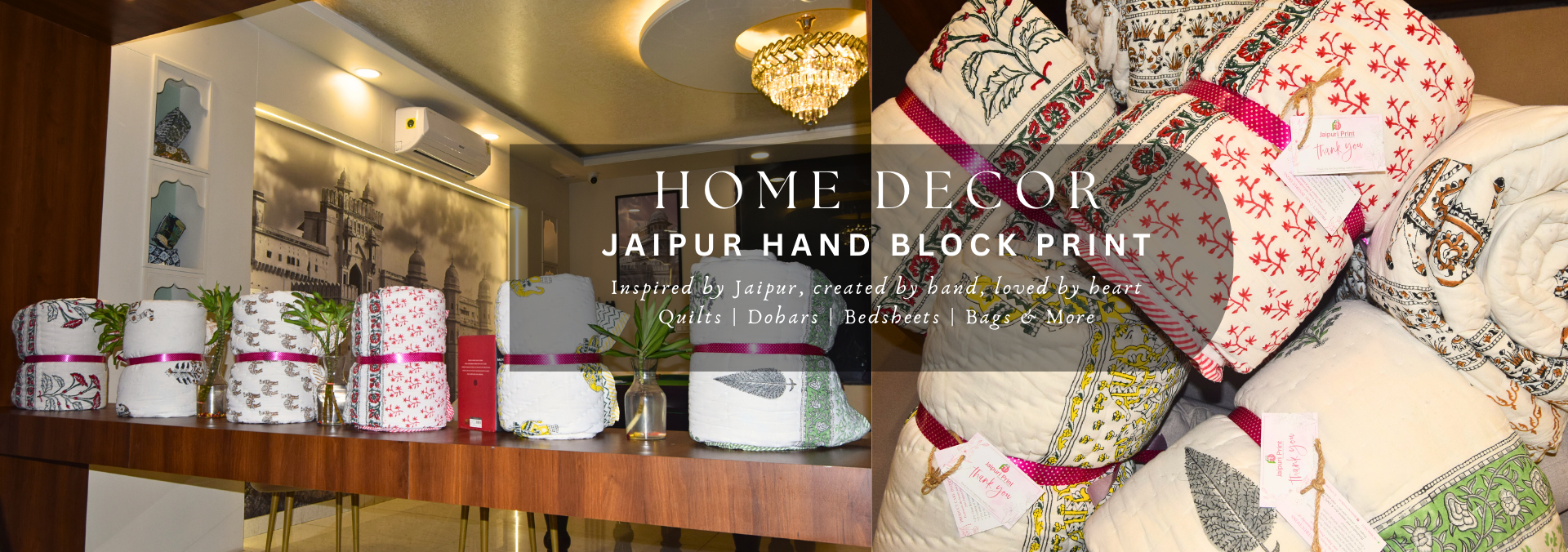 Traditional Jaipuri Hand Block Print Fabrics & Ethnic Wear