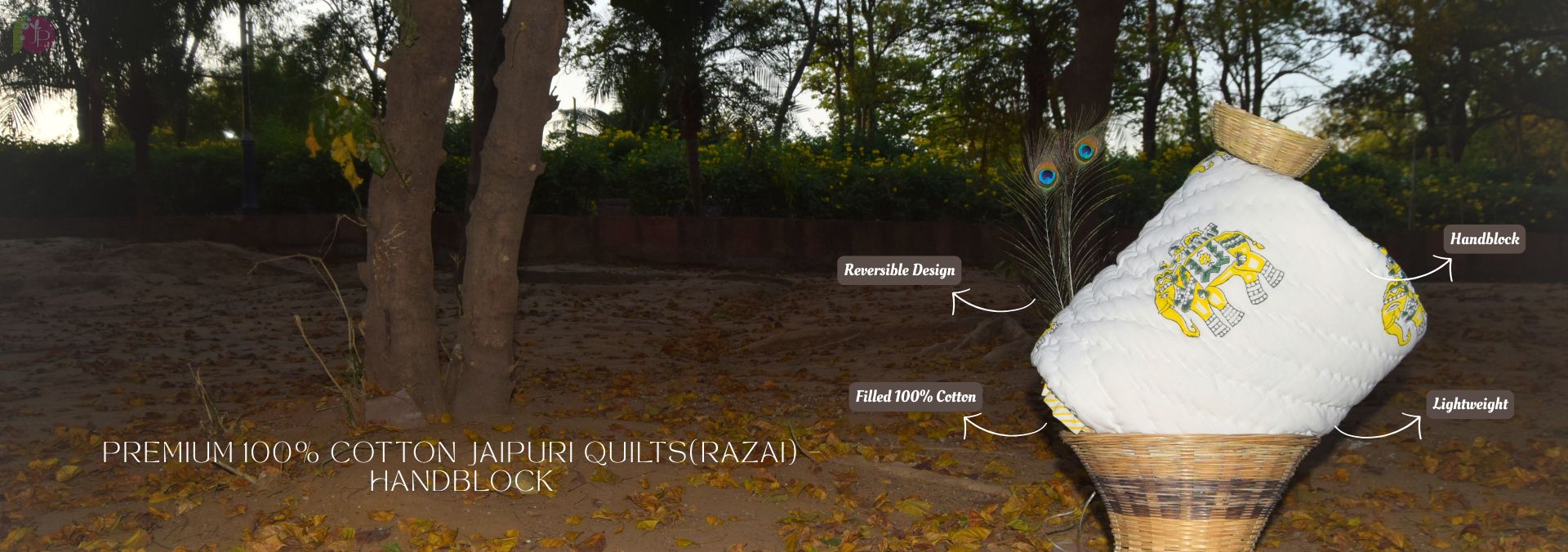 Jaipuri Print - Made for Your Comfort – Camel Motif Jaipuri Quilts with a Traditional Touch